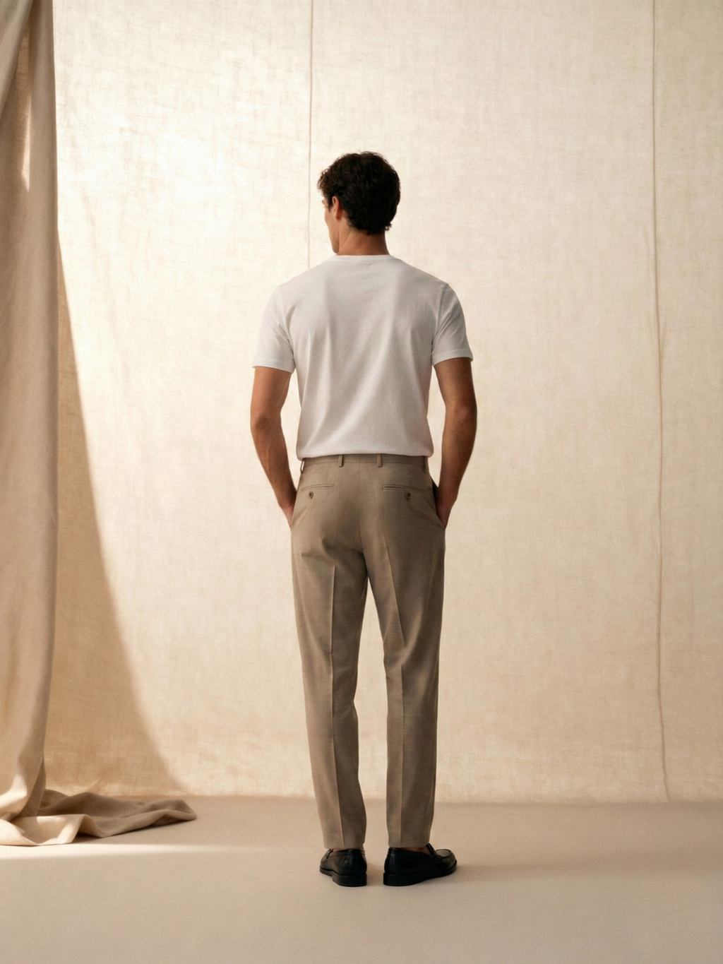 Initial Slim Fit White