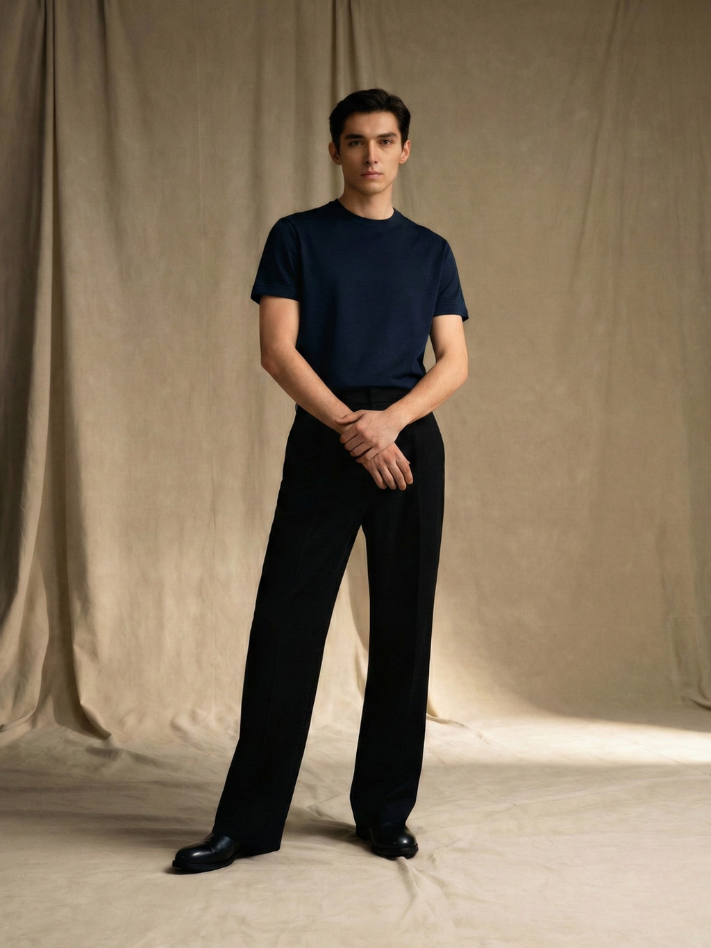 Initial Slim Fit Navy