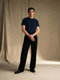 Slim Fit Pima Comfort Navy