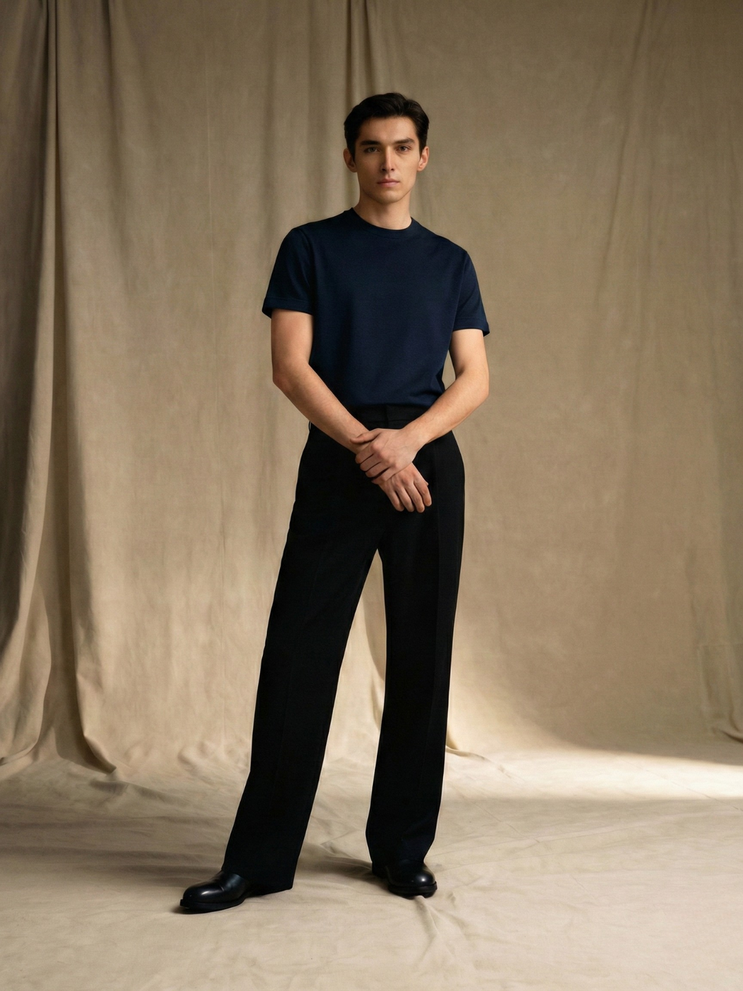 Initial Slim Fit Navy