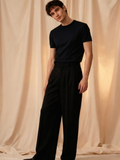 Slim Fit Pima Comfort Black