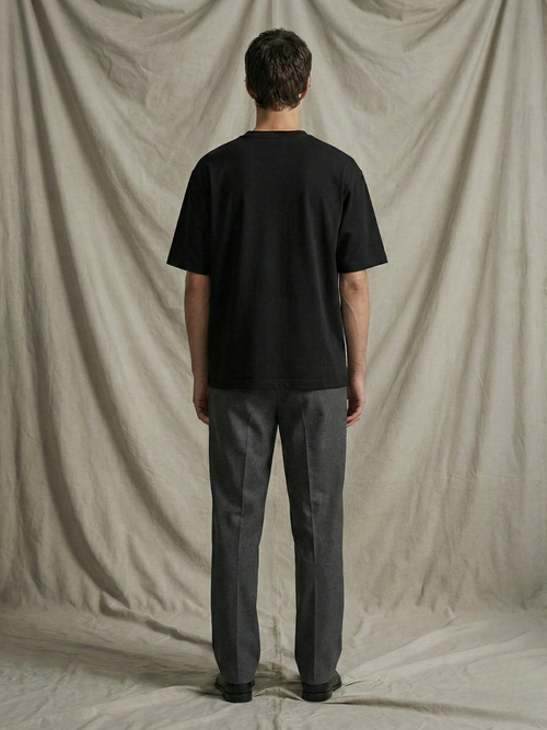 Oversized Pima Cloud Black