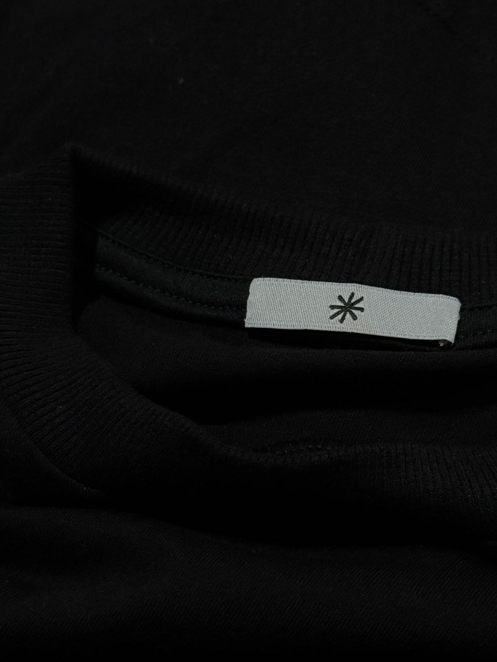 Oversized Pima Cloud Black