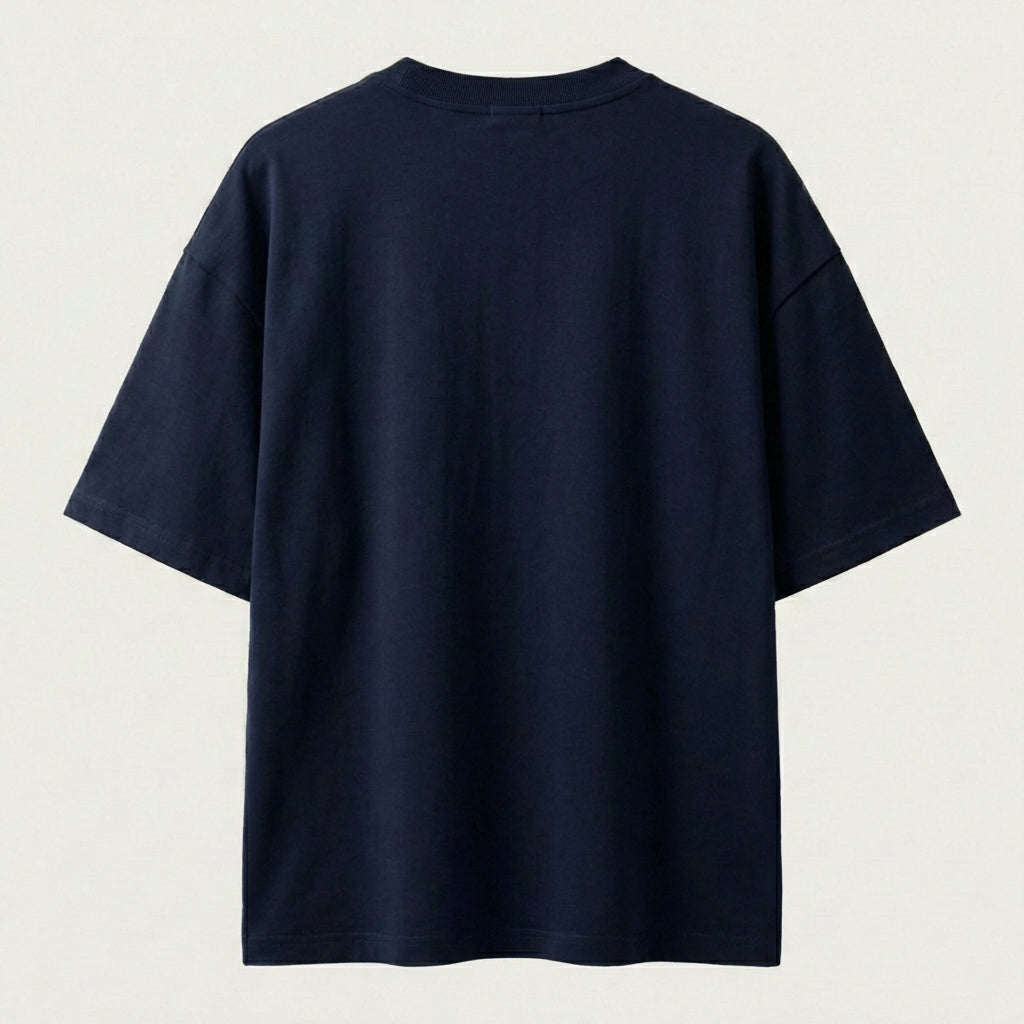 Oversized Pima Cloud Navy