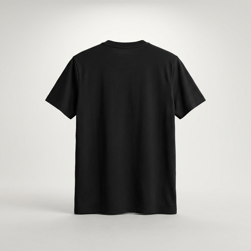 Slim Fit Pima Comfort Black